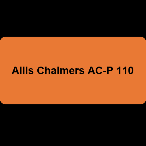 Allis Chalmers AC-P 110